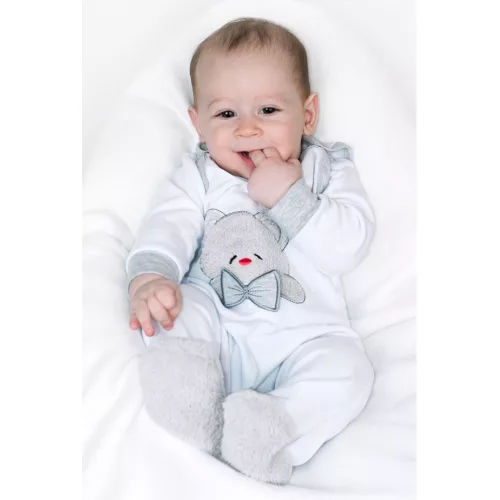 Luxus baba rugdalózó New Baby Honey Bear 3D
