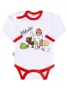 Body nyomtatott mintával New Baby Mikulás