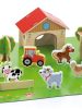 Gyermek fa 3D puzzle Viga Farm