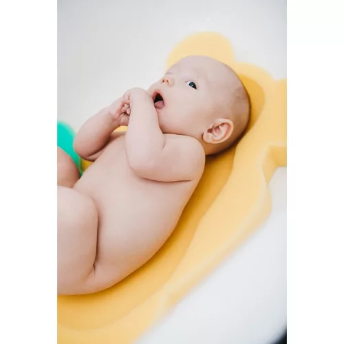 Hab alátét maxi New Baby BASIC medve kék