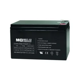 Pb akkumulátor MHB VRLA AGM 12V/7Ah (MS7-12)-faston 6,3 mm