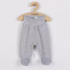 Baba lábfejes nadrág New Baby Classic II szürke