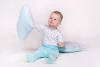 Baba body New Baby Classic II szürke csillagokkal