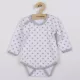 Baba body New Baby Classic II szürke csillagokkal