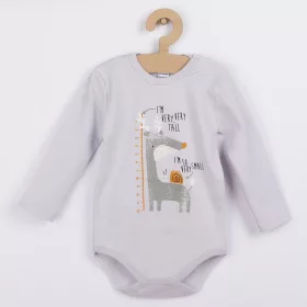 Baba body hosszú ujjú Amma szürke