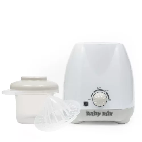 Étel és cumisüveg melegítő tartozékokkal Baby Mix szürke
