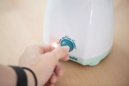 Étel és cumisüveg melegítő tartozékokkal Baby Mix szürke