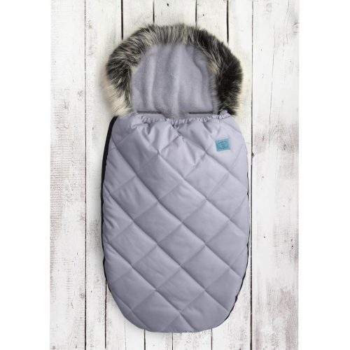 Luxus lábzsák Belisima steppelt világos szürke