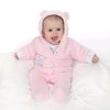 Téli baba kabátka New Baby Nice Bear rózsaszín