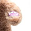 Plüss szundibarát maci projektorral Baby Mix rózsaszín