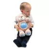 Plüss szundibarát maci projektorral Baby Mix rózsaszín