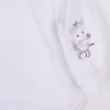 4 részes szett New Baby cica fehér-rózsaszín