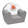 Gyermek fotel New Baby Róka szürke