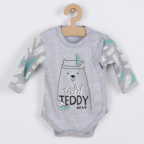 Baba áthajtós patentos body New Baby Wild Teddy