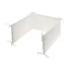 6-részes ágyneműhuzat Belisima Dino 3D 100x135 krémszínű-rózsaszín