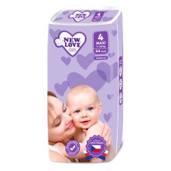   Gyermek eldobható pelenka New Love Premium comfort 4 MAXI 7-18 kg 44 db