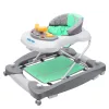 Gyerek bébikomp hintával szilikon kerekek Baby Mix mint