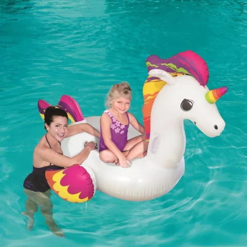 Gyermek felfújható matrac Bestway unicorn