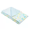 Gyermek pléd Minky New Baby kék 80x102 cm