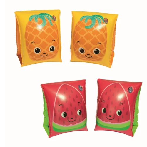 Gyermek felfújható karúszók Bestway Gyümölcsök 23cm x 15cm sárga