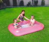 Gyermek felfújhatós medence Bestway 165x104x25 cm rózsaszín