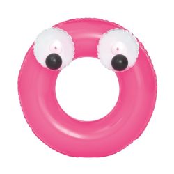 Gyermek felfújható úszógumi Bestway Big Eyes rózsaszín