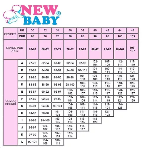 Félig merevítős szoptató melltartó New Baby Nina bézs