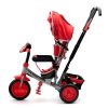 Gyerek háromkerekű bicikli  Baby Mix Lux Trike szürke