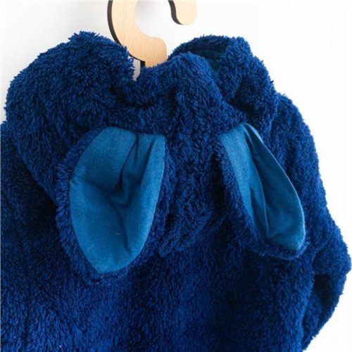 Téli baba kezeslábas New Baby Penguin sötét kék