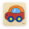 Fa képes kirakó puzzle Viga Autó