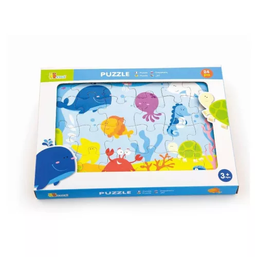 Gyermek fa kirakó puzzle Viga óceán