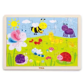 Gyermek fa kirakó puzzle Viga Mező