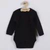 Body hosszú ujjú New Baby - fekete
