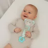 Sípolós plüss játék rágókával Baby Mix maci menta