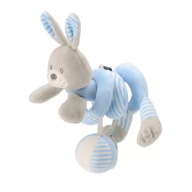Spirálos játék kiságyra Baby Mix nyúl kék