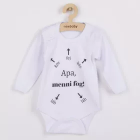 Body nyomtatással New Baby Apa, menni fog!