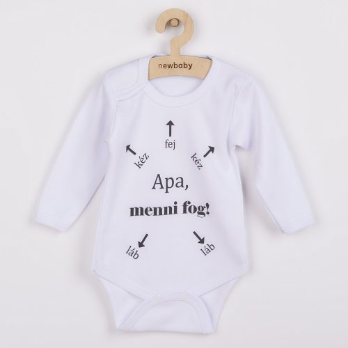 Body nyomtatással New Baby Apa, menni fog!