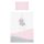 6-részes ágyneműhuzat Belisima Teddy Bear 100/135 rózsaszín