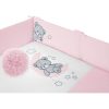 6-részes ágyneműhuzat Belisima Teddy Bear 100/135 rózsaszín
