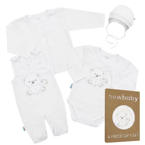 Baba együttes New Baby Sweet Bear fehér