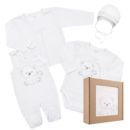 Baba együttes New Baby Sweet Bear fehér