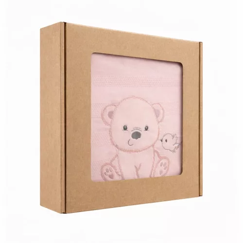 Baba együttes New Baby Sweet Bear rózsaszín