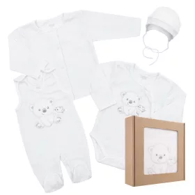 Baba együttes New Baby Sweet Bear fehér