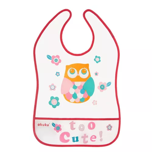 Gyerek előke zsebbel Akuku Owl