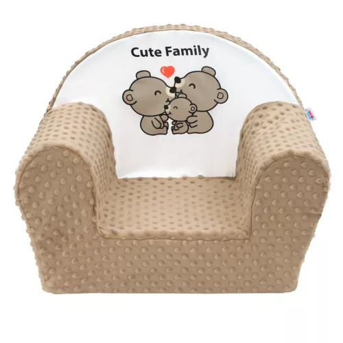 Gyermek fotel New Baby Cute Family cappuccino