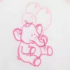 Gyermek frottír törölköző hímzéssel és kapucnival New Baby 80x80 fehér elefánt