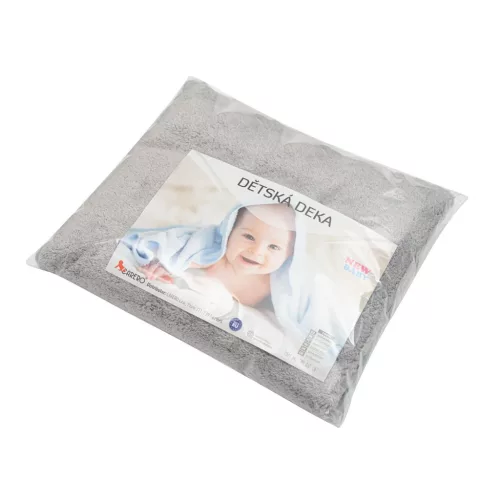 Baba takaró New Baby 90x80 szürke