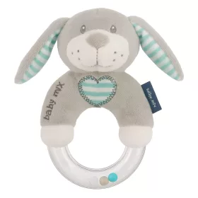 Csörgős plüss játék Baby Mix kutya menta