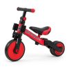 Gyerek háromkerekű bicikli 3az1-ben Milly Mally Optimus red