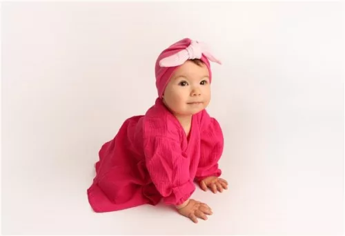 Lány sapka turbán New Baby For Girls stripes